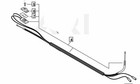 P021052520 Genuine Echo Trimmer throttle cable assembly srm-3020 srm-3020t