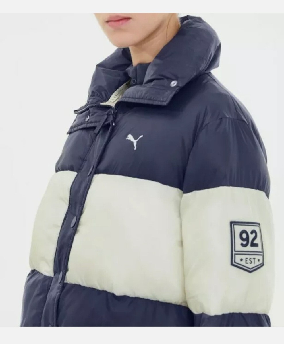 Véritable veste matelassée femme PUMA x SG SELENA GOMEZ bleu