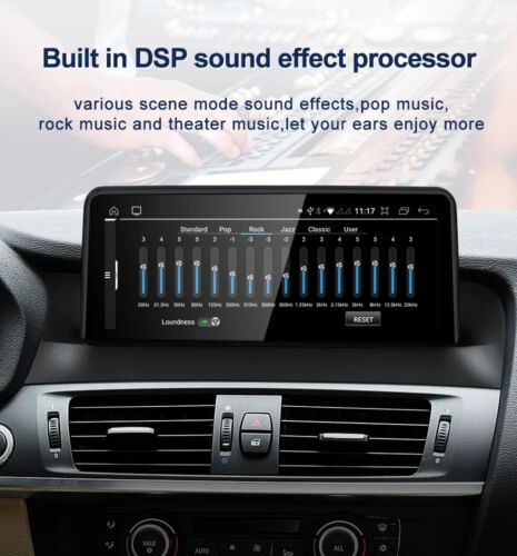 12.3" Wireless CarPlay Android Auto Touchscreen For BMW X3 F25 2011-2013 CIC - Picture 4 of 12