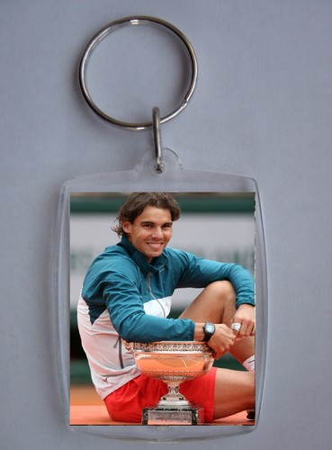 Sportstars, Tennis, Foto Schlüsselanhänger / Taschenanhänger, klarer Kunststoff, - Bild 28 von 40