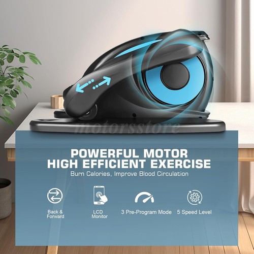 Under Desk Elliptical Upgraded Seated Ellipse Leg Exerciser Remote Control NEW - Picture 37 of 52