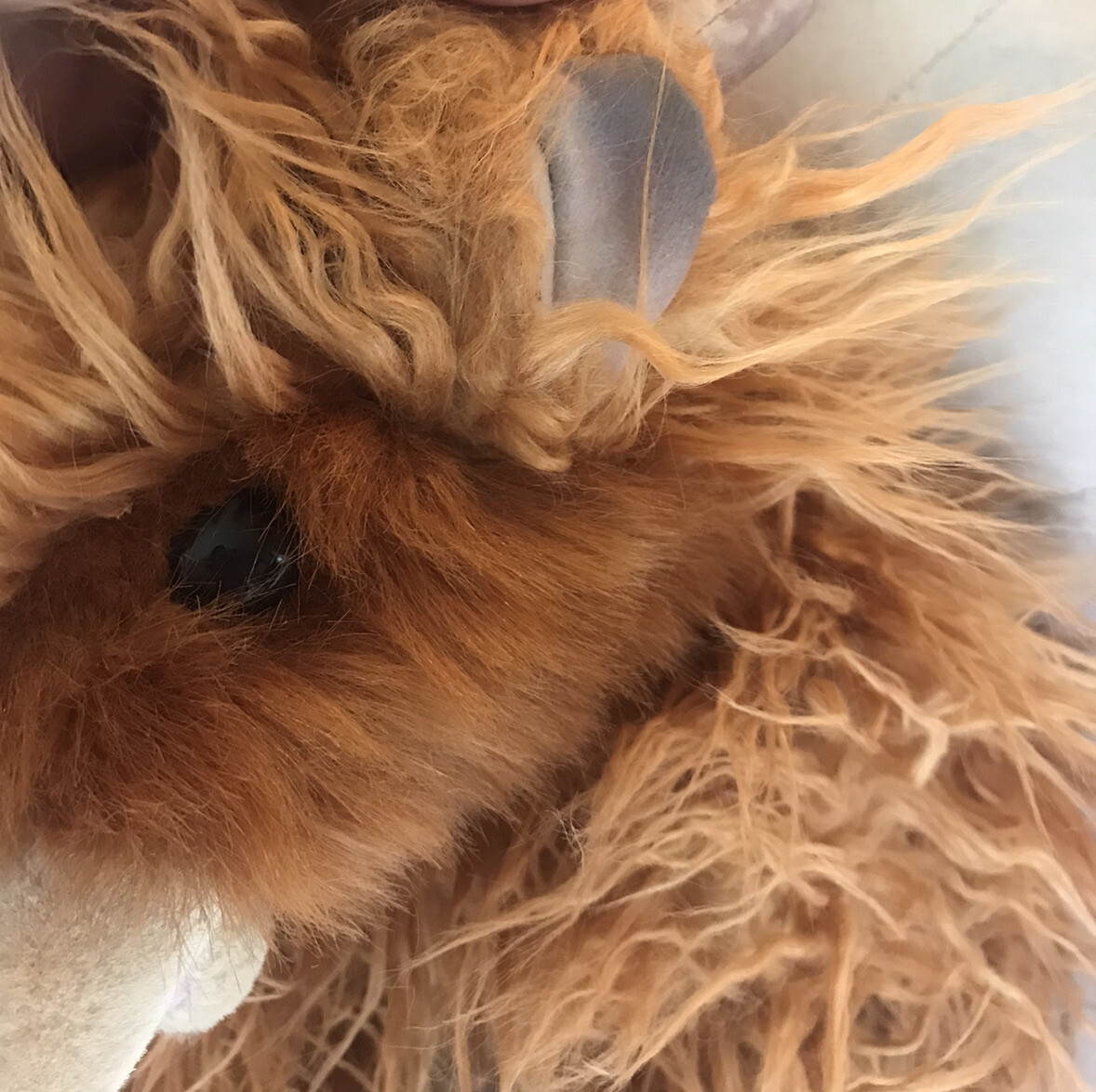 EUC Folkmanis HIGHLAND COW Hand Puppet #3167 3+ 14\