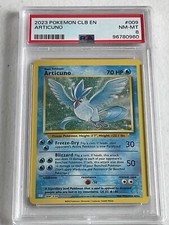 Holo ARTICUNO! PSA 8! NM-MT! 2023 Pokémon TCG Classic Blastoise Deck #009/034
