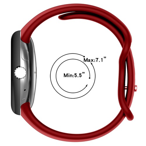 Silicone Strap For Google Pixel Watch 2 Band Stainless Replacement Bracelet - Picture 20 of 87