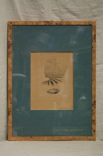Dorian Ker (1948) Mixed Media Drawing On Cardboard, Dated '68 - Cod.17617 - 第 1/5 張圖片