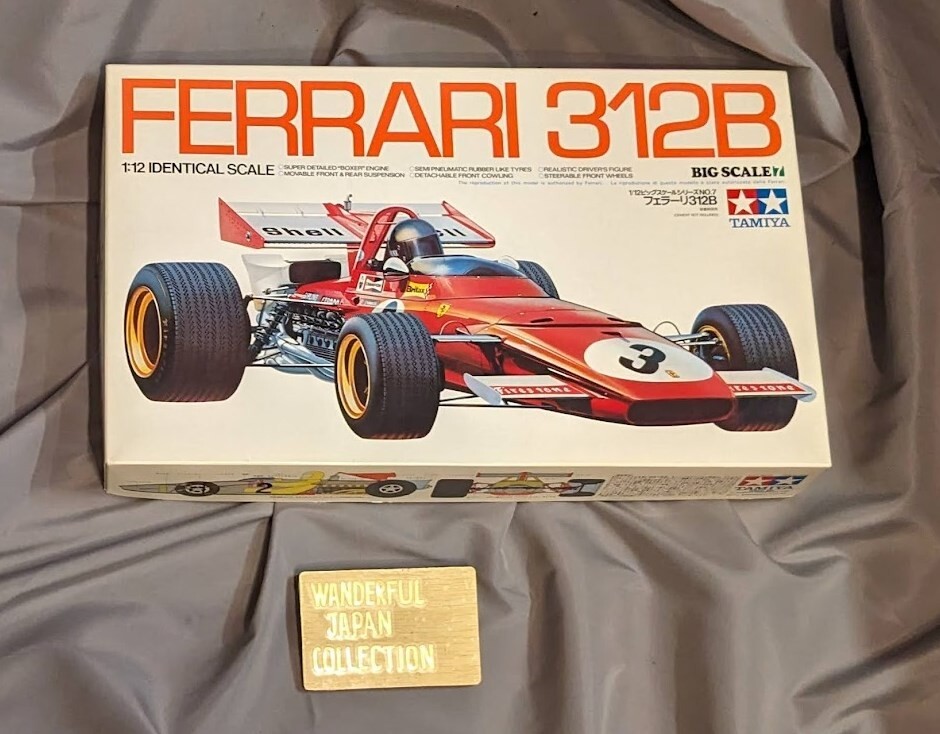 TAMIYA 1/12 Big Scele Series FERRARI 312B F1 Racing Car
