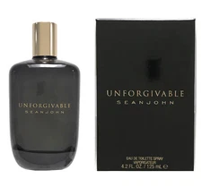 Sean John Unforgivable EDT Cologne Spray for Men 4.2 oz - New in Box