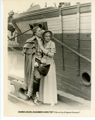 Vintage 8x10 Photo Alexander Hamilton (1931 film) George Arliss Doris Kenyon