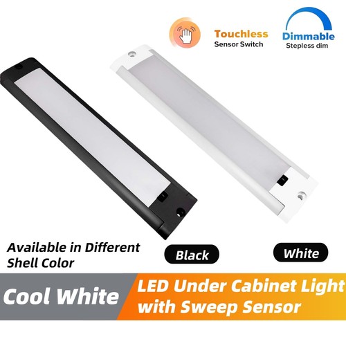 12V 8.6" Sweep Sensor LED Under Cabinet Light RV Camper Kitchen Closet Lamp - Bild 1 von 17