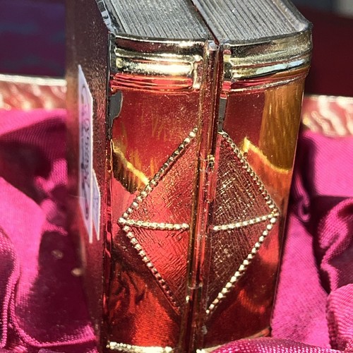 RARE San Francisco Music Box Co. GOLDEN BIBLE “HOW GREAT THOU ART” BOXED JEWELS - Picture 6 of 7