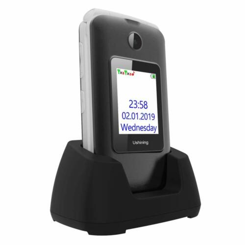 Ushining 3G Unlocked Flip Cell Phone For Senior Kids,Easy-To-Use(only Tmobile) - Picture 2 of 6