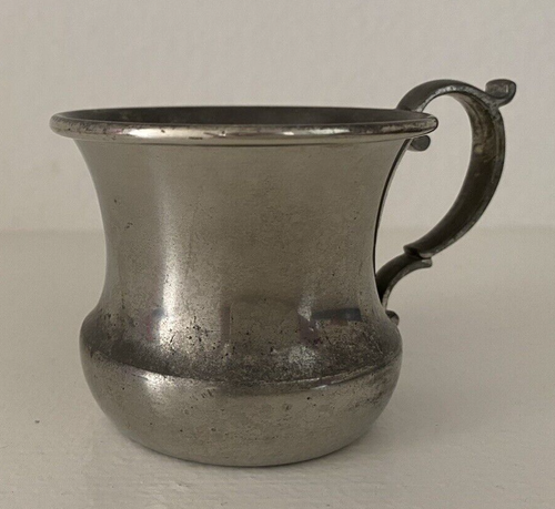 Vintage Lenox Kirk Stieff Pewter Baby Mug USA - Picture 2 of 5