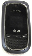 LG VX8360 - Blue and Silver  Verizon  Rare Cellular Flip Phone