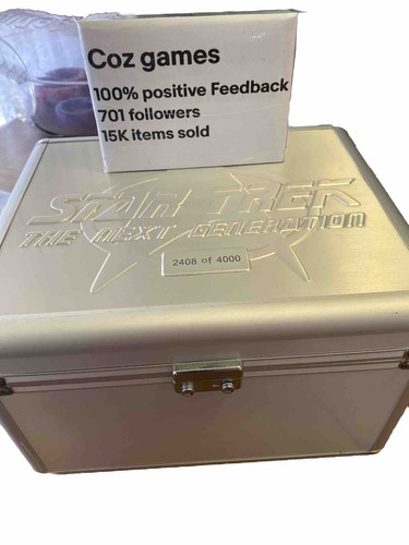 Star Trek The Next Generation Limited Edition Steel Case 2408 Of 4000 Series 1-7