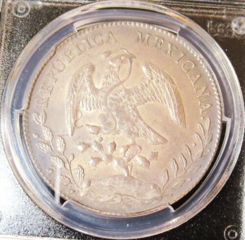 Mexico: 1896-Zs FZ Silver 8 Reales KM-377.13 PCGS MS-63. - Picture 2 of 4