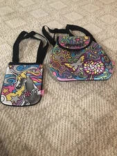Girls Back Pack And Cross Over Bag