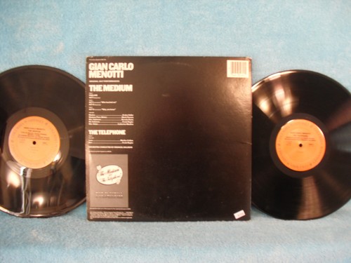 Gian Carlo Menotti, The Medium/The Telephone, Columbia Y2 35239 Marie Powers 2LP - Picture 3 of 7