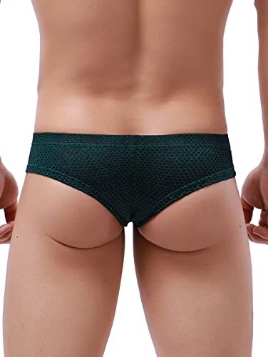 Men's Cheeky Boxer Briefs Sexy Brazilian Back Mens Underwear X-Large 5 Pack - Picture 3 of 8