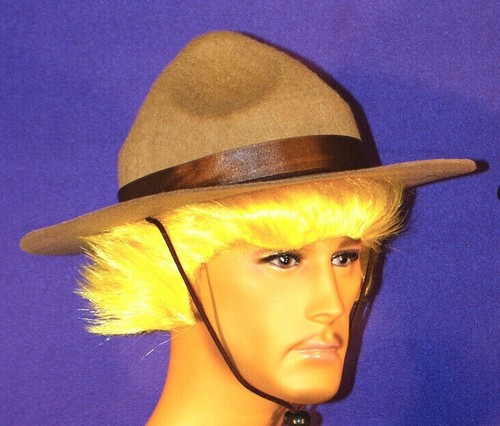 Canadian Mountie Hat Halloween Costume 