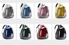 Pet Portable Carrier Backpack Space Capsule Travel Dog Cat Bag Transparent