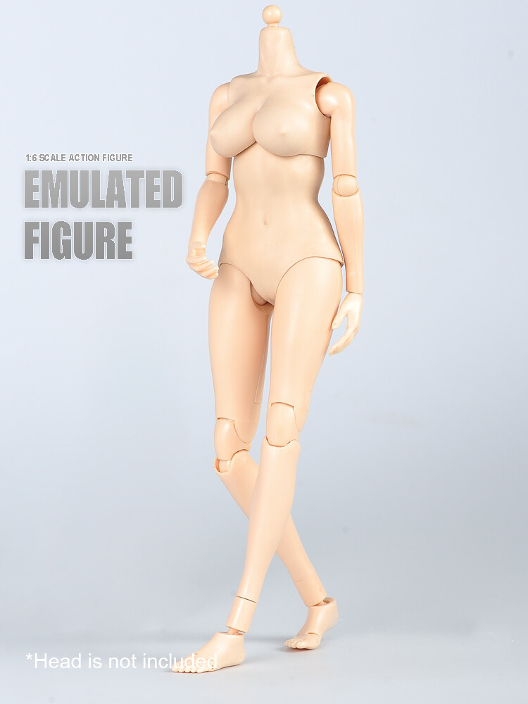 1/6 DOLLSFIGURE CC280 Sexy Punk Clothing Set 1⁄6 Female Suntan White Action Figure Dolls 12\" Middle Big Breasts Super  Flexible Semi-Silicone Body Fit 1:6 Head Sculpt - AliExpress