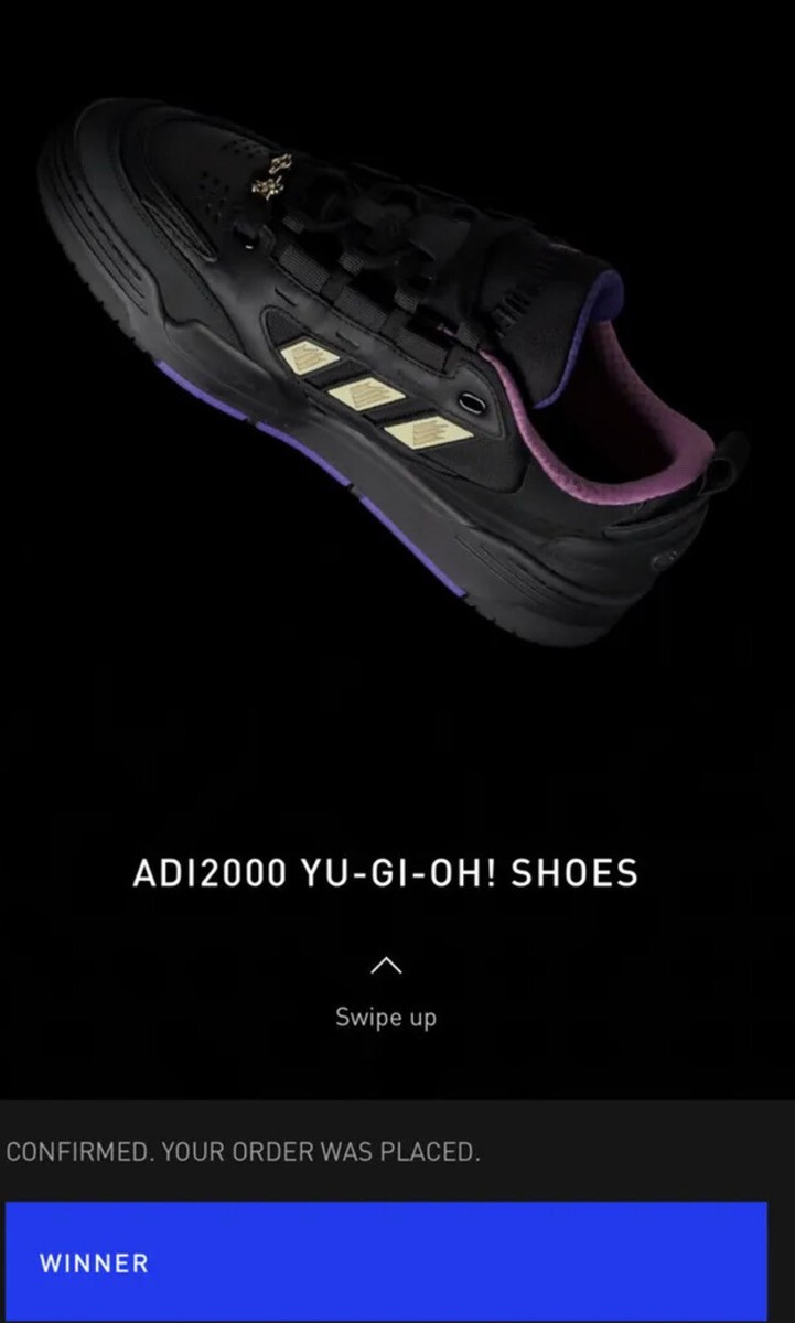 Adidas YuGiOh Dark Magician Card 5 ADI2000 Shoes Sealed card