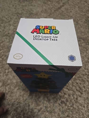 Super Mario Bros Super Star LED beleuchtet USB Desktop Block Weihnachtsbaum NEU - Bild 6 von 8