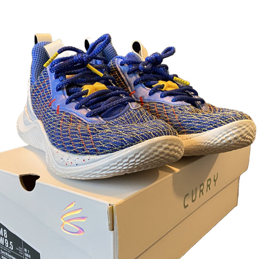 Under Amour Curry 10 Dub Nation 2023 Blue Sneakers - Men's