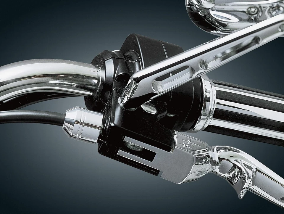 Kit de cubierta de perno de virola/banjo de cable de embrague para motocicleta Kuryakyn 2016 84-19 Harley Foto 2 de 3