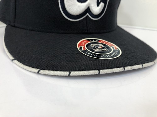 Gorra de béisbol ajustada Atlanta Braves 1974 colección Cooperstown 7-1/8 ¡NUEVA CON ETIQUETA! - Imagen 8 de 24