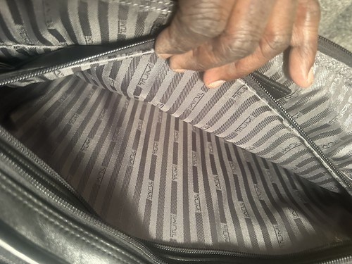 Tumi Alpha 2 15 Zoll Laptop Aktentasche - Schwarz, selten bis in Leder. Sehr Gut - Bild 7 von 7