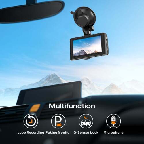 4K Dual Dash Cam Car DVR Camera Video Recorder Parking Monitor Night Vision - Picture 2 of 6