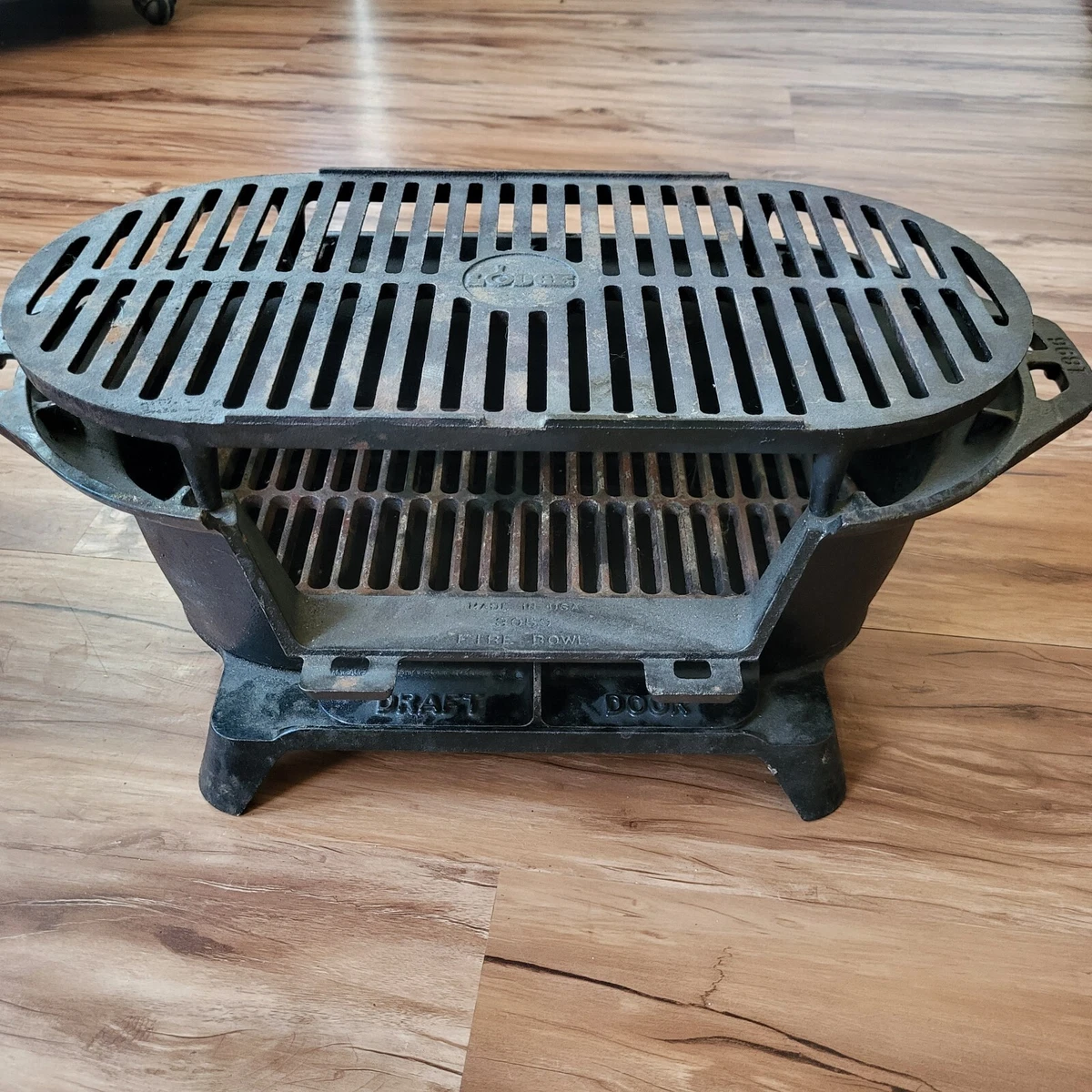 Lodge Sportsman Grill In Collectible Cast Iron Cookware for sale