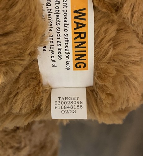 15" Cloud Island Bronceado Marrón Cachorro Perro Peluche Gris Ojos Cosidos Peluche Objetivo - Imagen 3 de 3