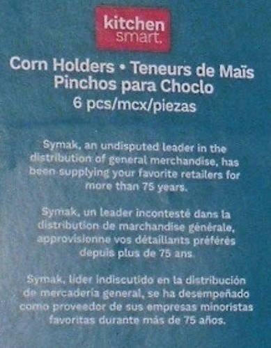 16 PACK LOT (48 SETS) CORN SKEWERS CORN HOLDERS 96PC TOTAL SMALL 2 1/2" X1/2" - Picture 3 of 4