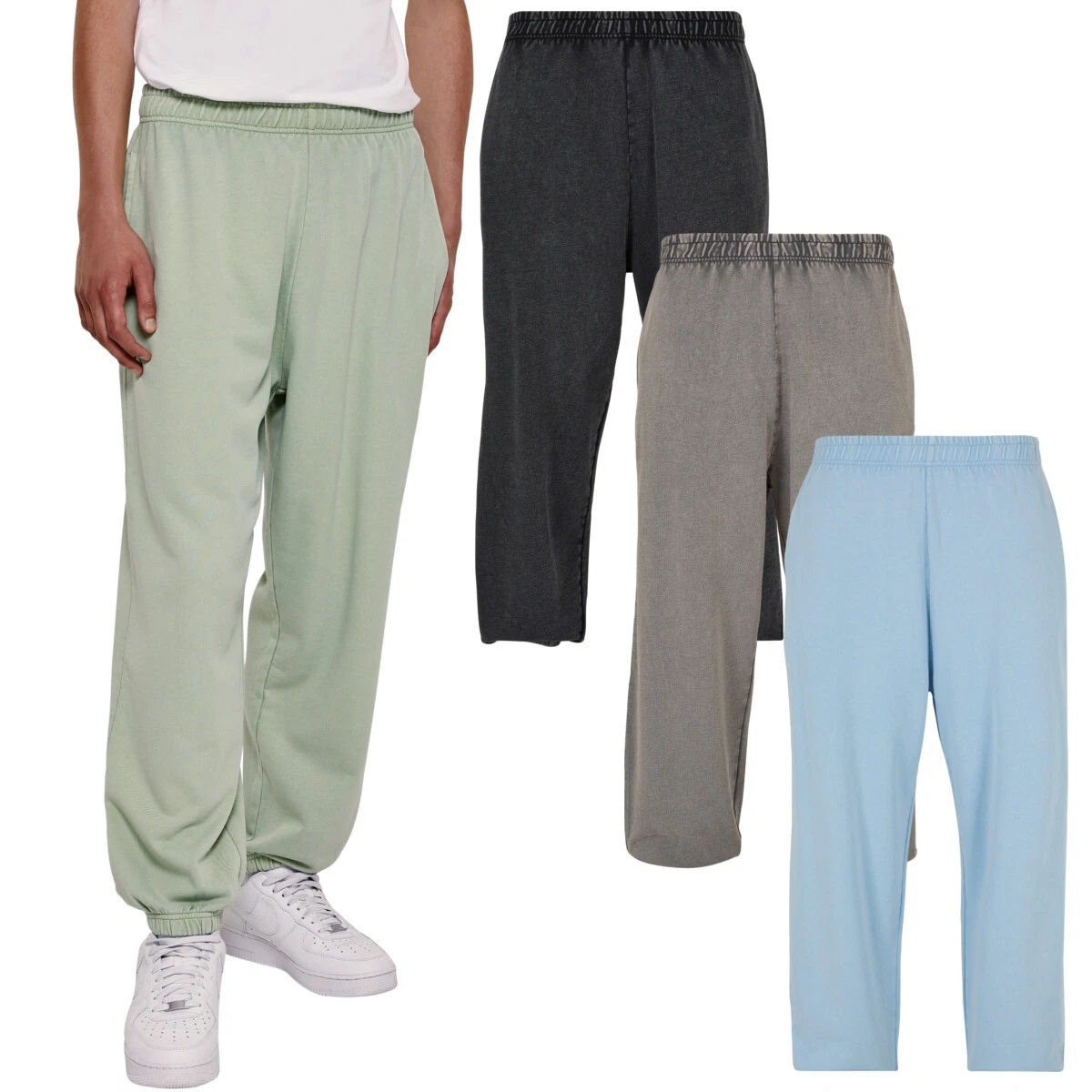 Urban Classics Acid Wash Sweatpants Jogging Pants Sports Washed