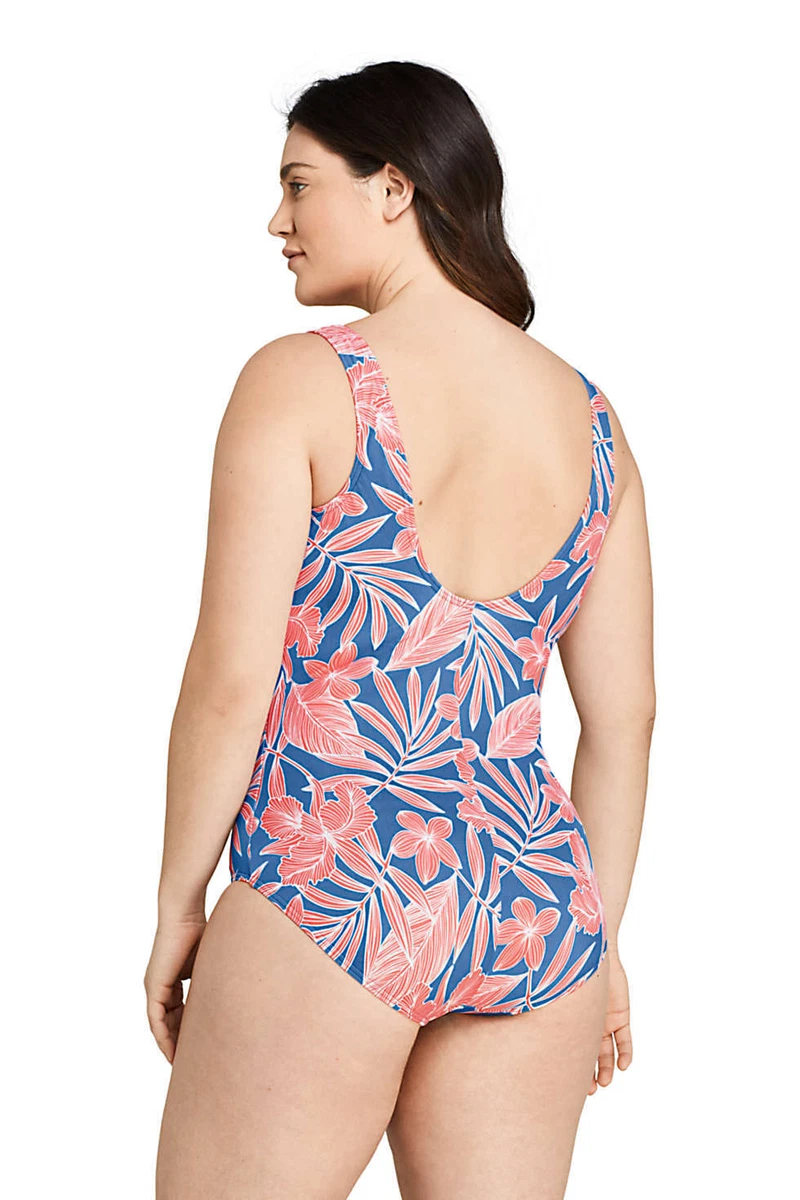 Lands end store tugless swimsuit