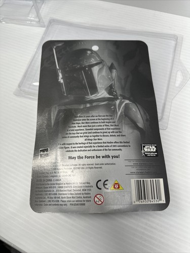 Rare Silver 2003 Convention Boba Fett Jeremy Bulloch Signed Damaged - Picture 10 of 10