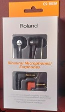Roland Roland Binaural Microphone Earphone CS-10EM used
