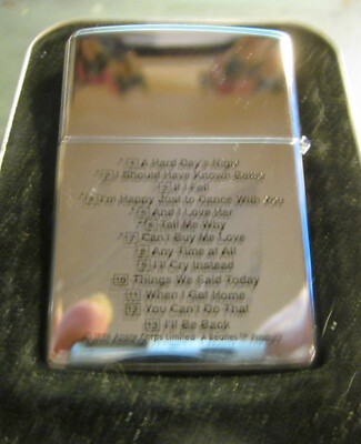 Vintage NEW The Beatles A Hard Day's Night ZIPPO LIGHTER New