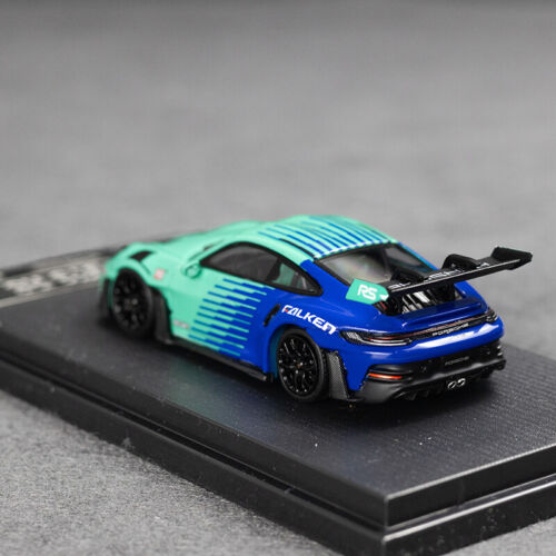 For Aurora 1:64 Scale Green 992 GT3 RS Sports Model Diecast Metal Car Collection - Picture 5 of 5