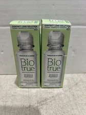 (2)Biotrue Multi-Purpose Contact Lens Solution–from Bausch + Lomb–2 fl oz 08/23