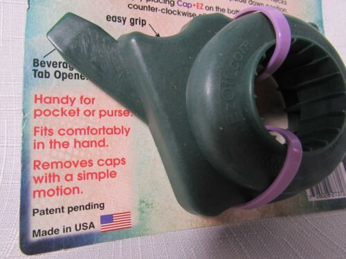 CAP-EZ OFF BOTTLE OPENER ASSISTANT ARTHRITIS HANDS HELPER WATER MEDICINE SODA - Picture 2 of 3