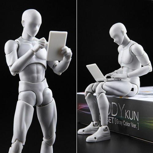 Anime Figures Movable Action Toys Body Kun Chan Collectible Model Draw Mannequin - Picture 6 of 17