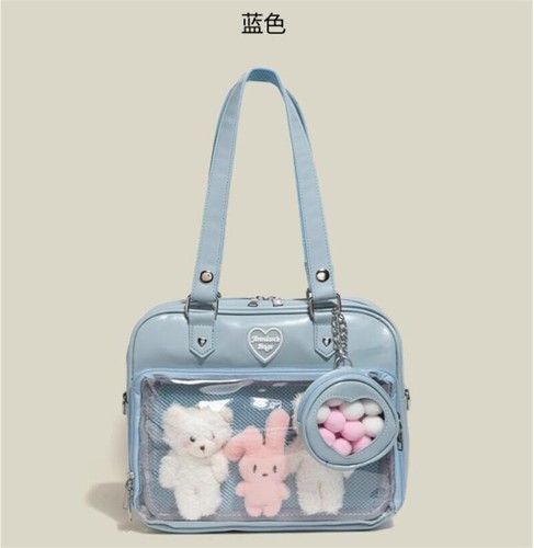 Bolso Bandolera Japonés Mujer Transparente Itabag Lolita - Imagen 22 de 26