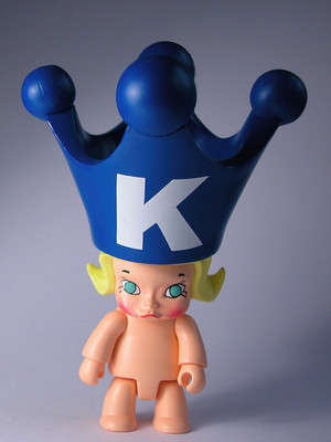 Figure Ultra Rare! C 2007 TOY2R x KENNYSWORK 2.5/" MOLLY Qee