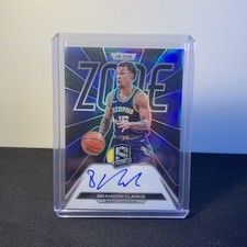 2021-22 Panini Spectra Brandon Clarke In the Zone AUTO /99 ITZ-BCL