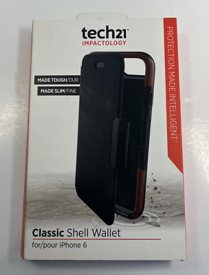 Tech21 Evo Wallet Case for Samsung Galaxy S6 - Advanced Impact & Card Protection