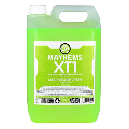 Mayhems XT1 Premix Thermal Performance Series PC Coolant, 5L, Multiple Colors - Picture 6 of 7