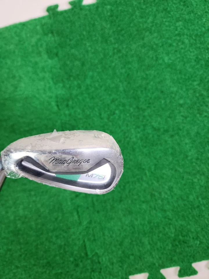 New Macgregor M75i single 6 iron acculite 75 R flex shaft 38" in plastic LH - Image 2 of 4